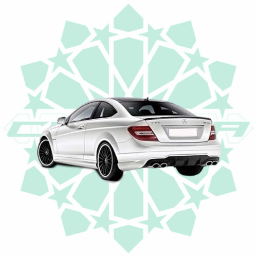 DIFFUSEUR C63 MERCEDES CLASSE C W204 2011 2014